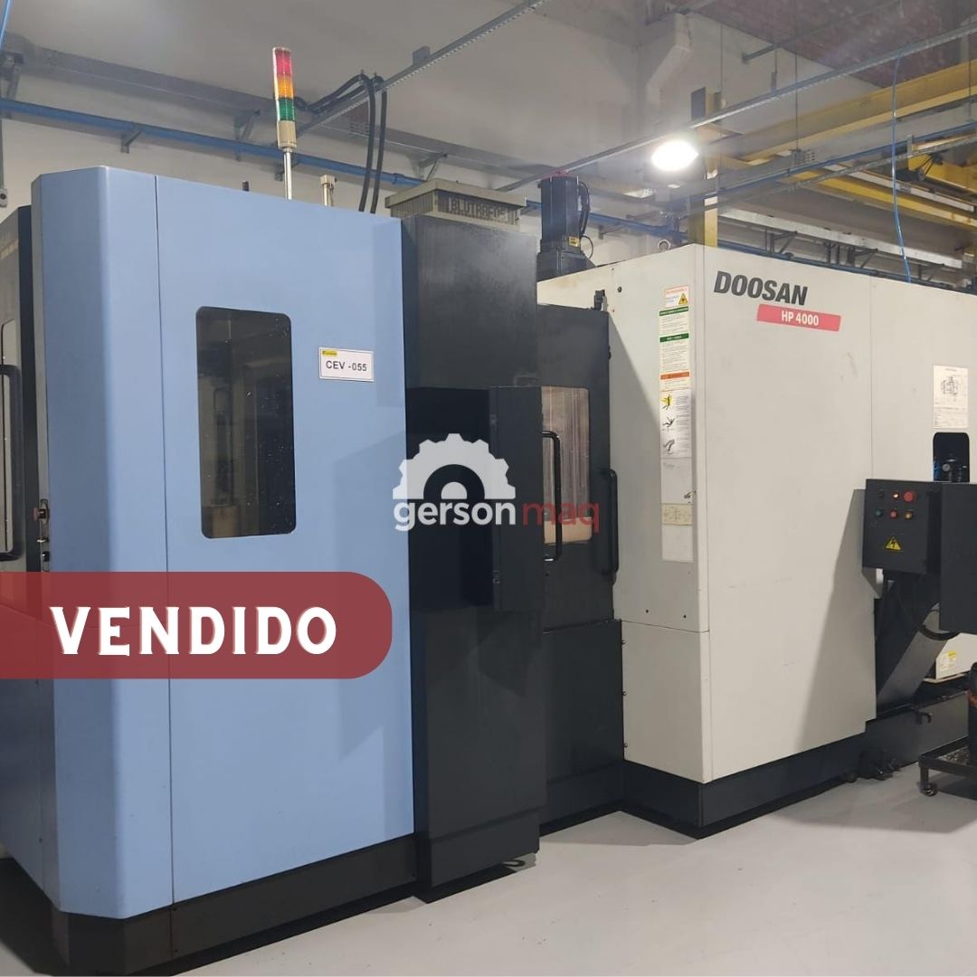 CENTRO DE USINAGEM HORIZONTAL DOOSAN HP4000 ANO 2006